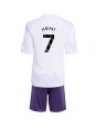 Manchester United Mason Mount #7 Replika Borta Kläder Barn 2025-26 Kortärmad (+ byxor)